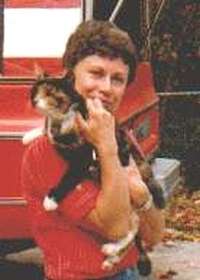 Shirley Murphy's cat Mousse